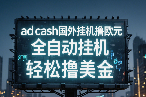 Adcash国外挂机撸欧元：单机一天30-50+欧元【永久脚本+使用教程】