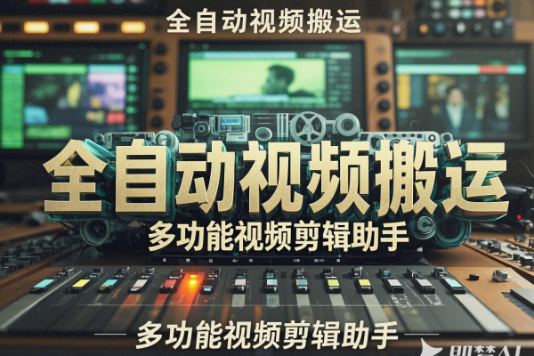 【搬运必备】视频多功能云创剪辑助手：智能去重去水印，一键剪辑轻松上手！