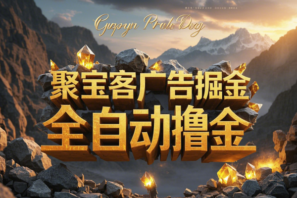 聚宝客平台广告掘金挂机项目：单机日入15+，轻松躺赚！