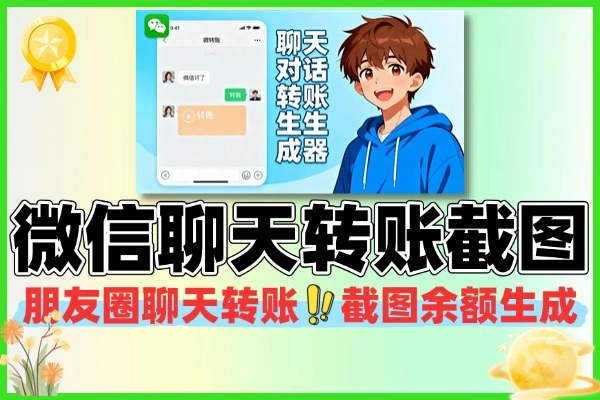微截图 PRO:微信聊天转账截图余额一键生成,细节拉满的创意工具(附变现玩法)
