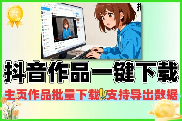 抖音主页作品批量下载工具 V3.6 总结：无水印批量解析 + Excel 数据导出，会员专属高效素材工具（附操作指南）