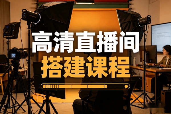 高清直播间搭建课程