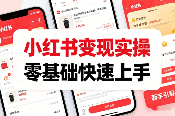 小红书自媒体变现照搬实操步骤零基础快速上手