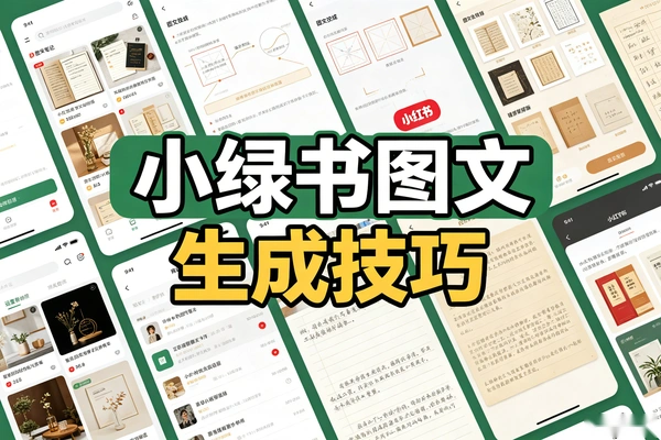 小绿书图文生成技巧